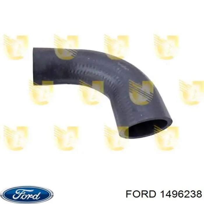 Патрубок воздушный, выход из турбины/компрессора (наддув) 1496238 Ford