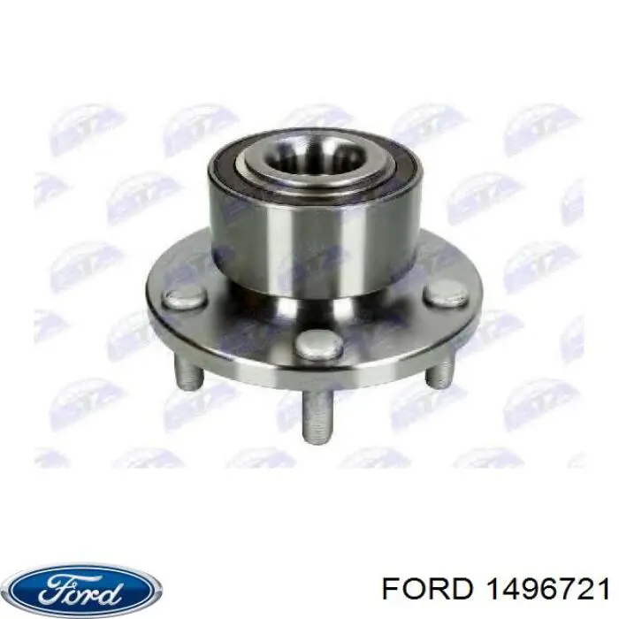 1496721 Ford Ступица колеса передняя