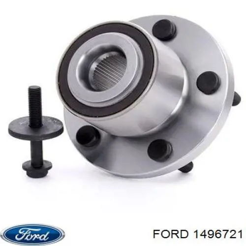1496721 Ford Ступица колеса передняя