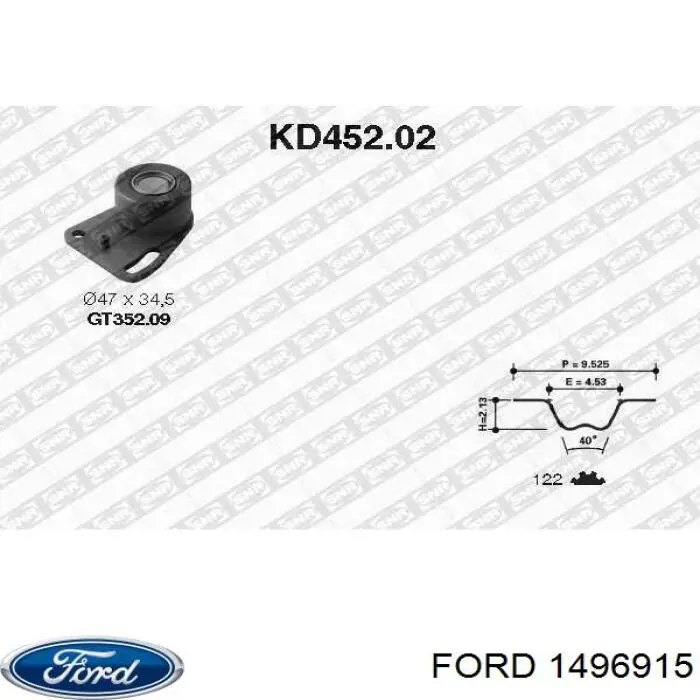 Купить 1496915 Ford Ролик натяжителя газораспределительного ремня