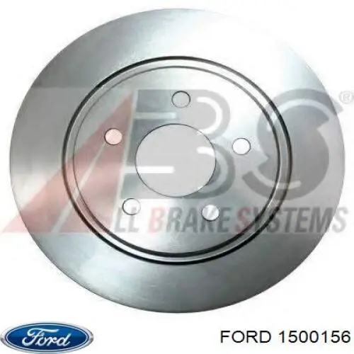 Диск тормозной задний Ford 1500156