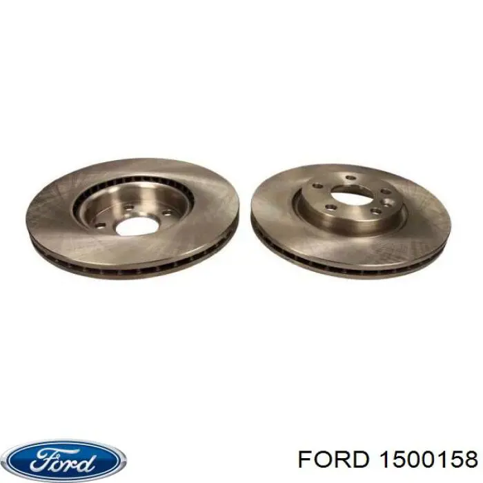 1500158 Ford Диск тормозной передний