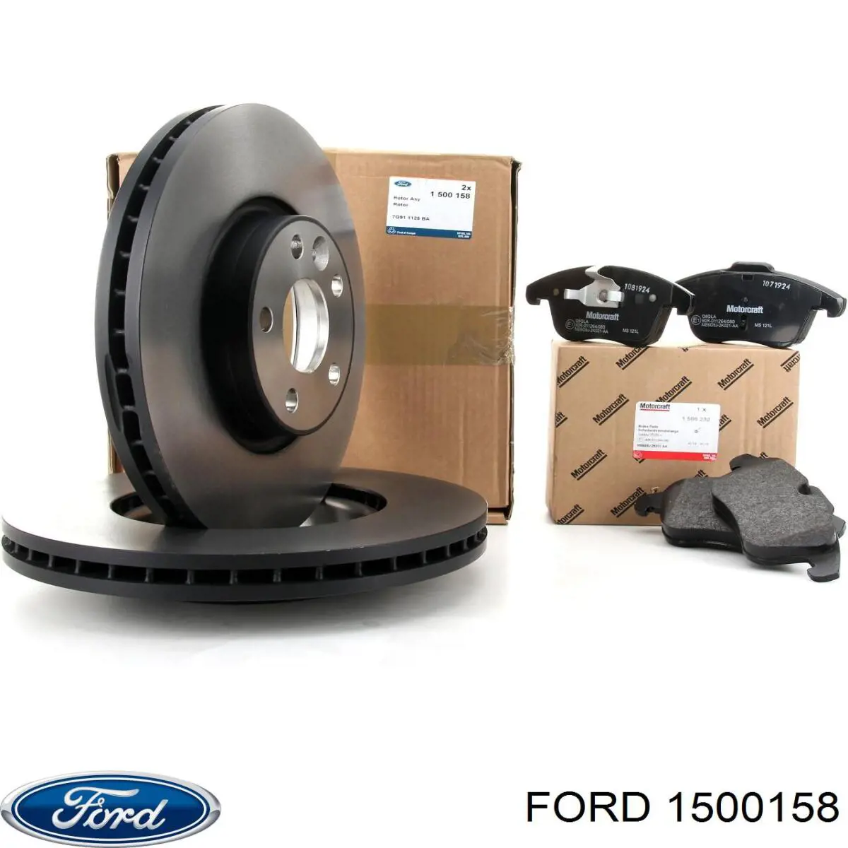 Купить 1500158 Ford Ротор тормозной