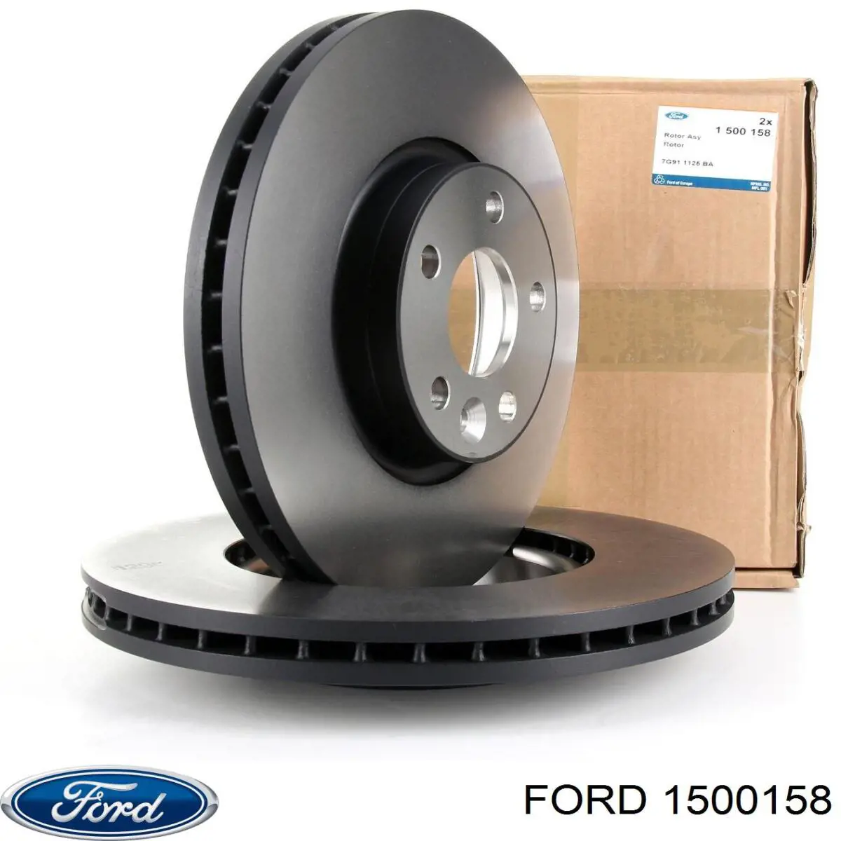 1500158 Ford передние тормозные диски