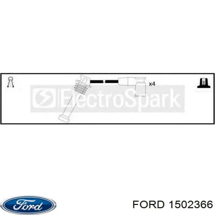 Высоковольтные провода 1502366 Ford