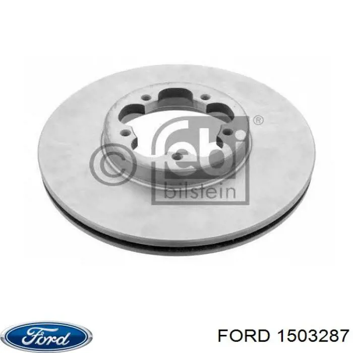 1503287 Ford диск тормозной передний