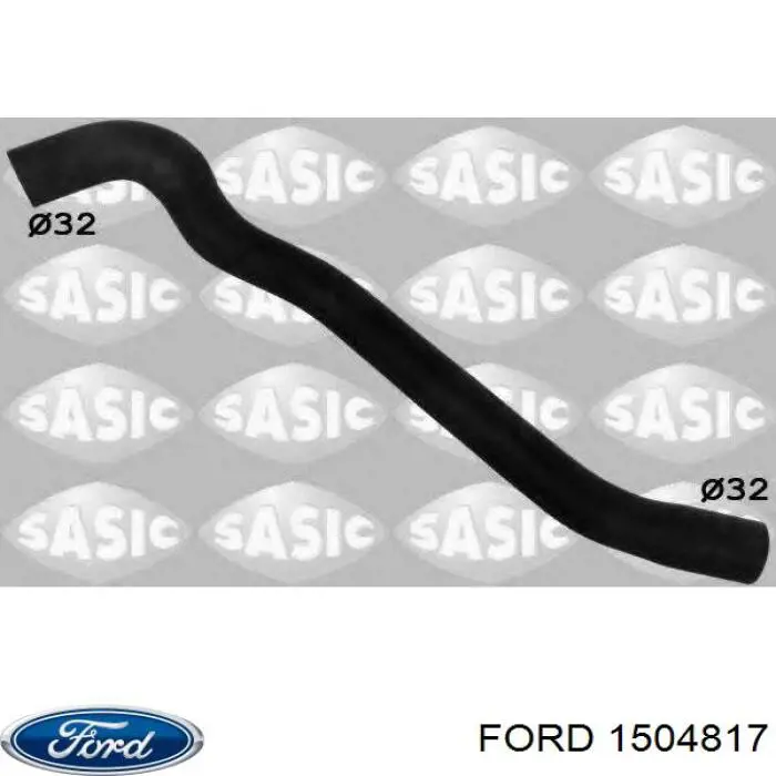 Шланг радиатора охлаждения Ford 1504817 цена, от 7.54 USD