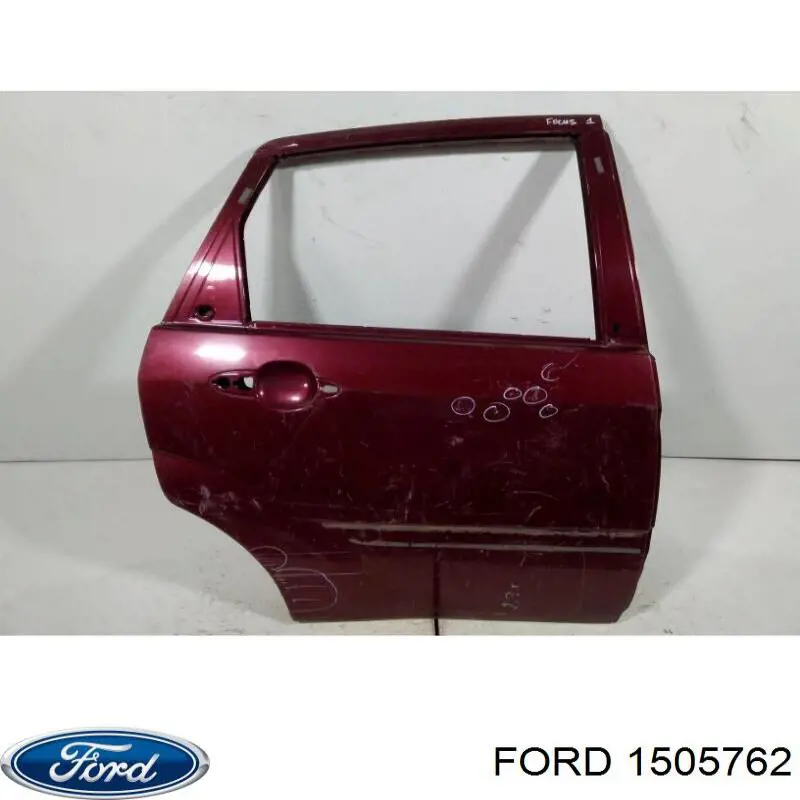 Задняя правая дверь Форд Фокус 2 (Ford Focus)