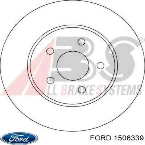 Тормозные диски 1506339 Ford