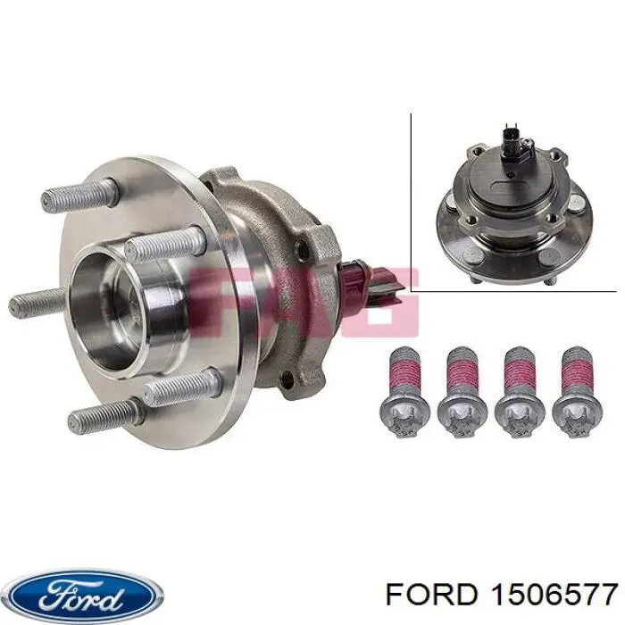 Купить 1506577 Ford Задняя шпиндель