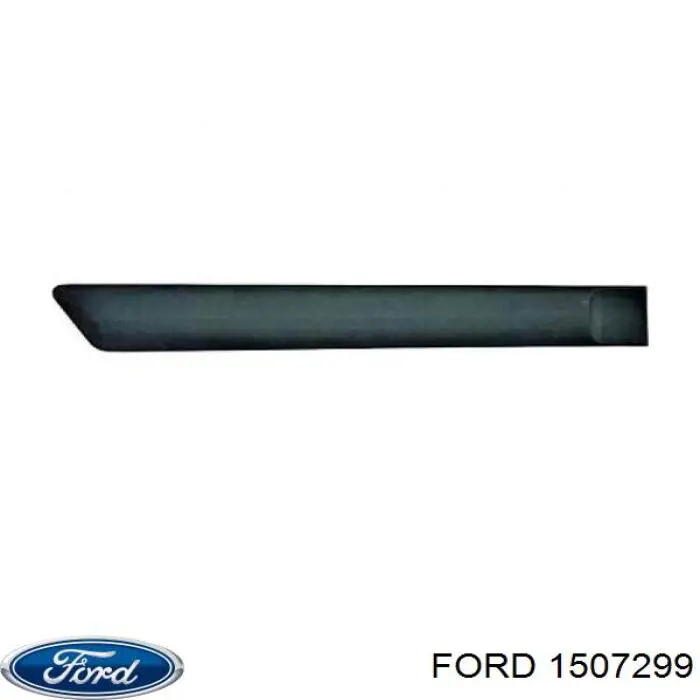 1507299 Ford молдинг задней левой двери