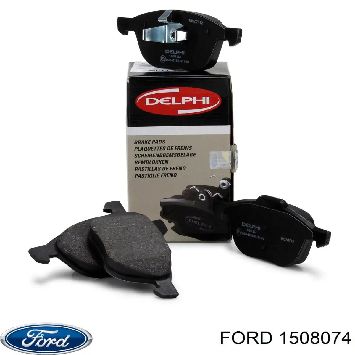 Тормозные колодки Ford 1508074