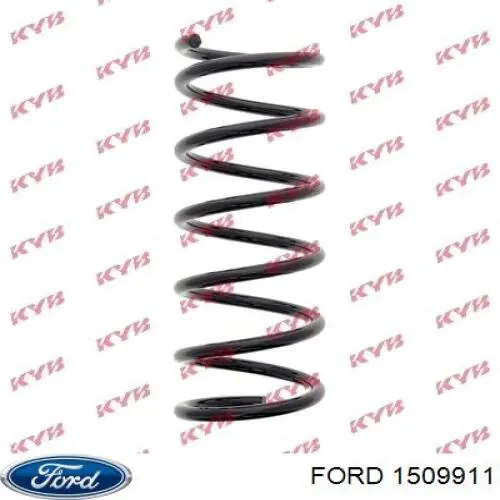 1509911 Ford пружина задняя