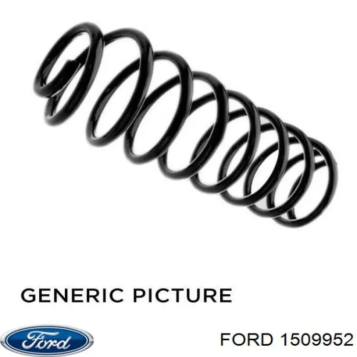 1509952 Ford Пружина задняя