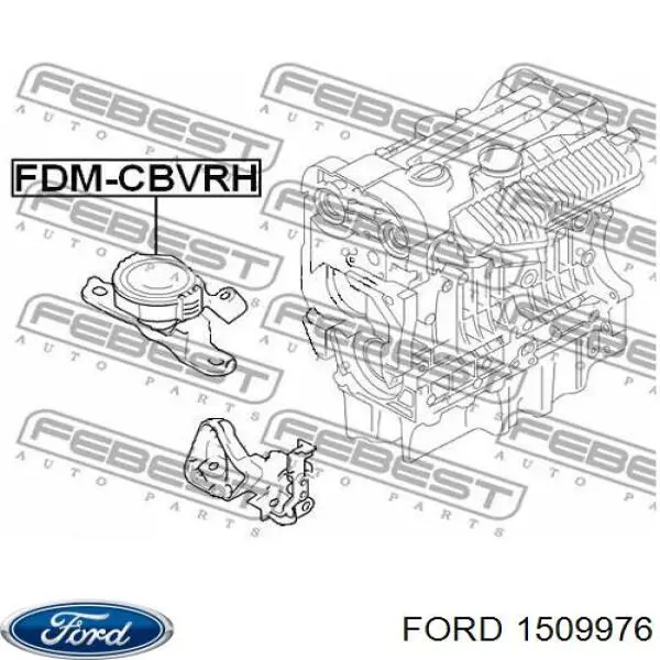 Купить 1509976 Ford Правая опора двигателя