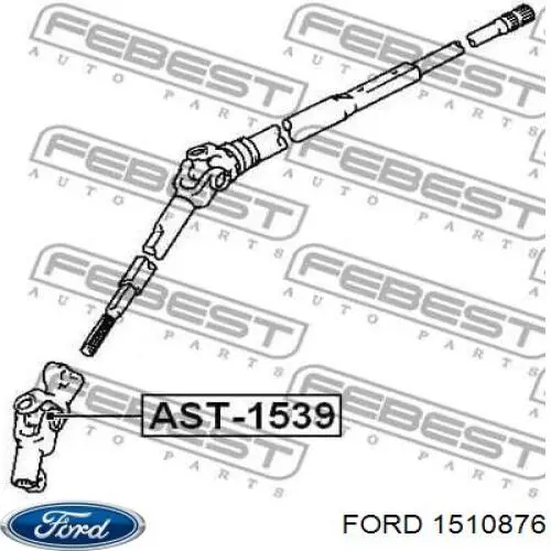 2625793 FORD Columna dirección original y equivalente