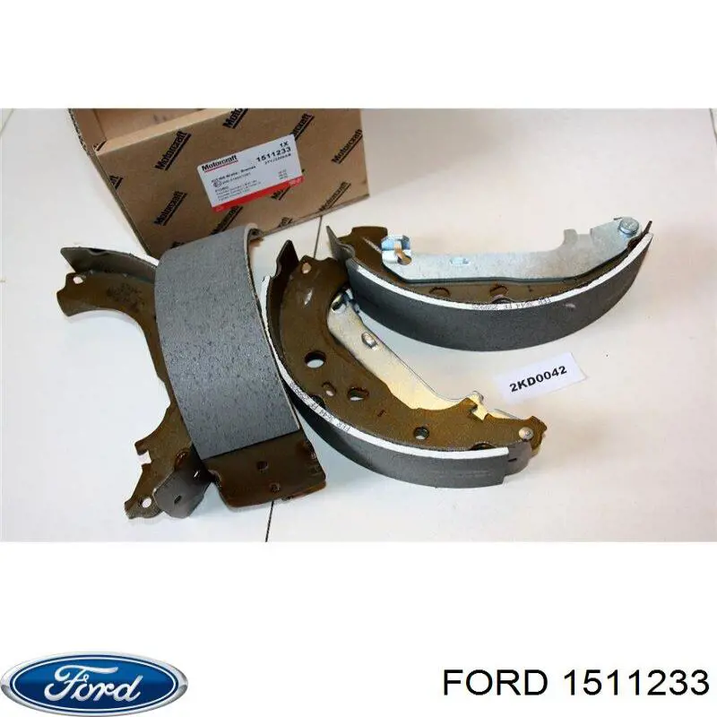 Задние барабанные колодки 1511233 Ford