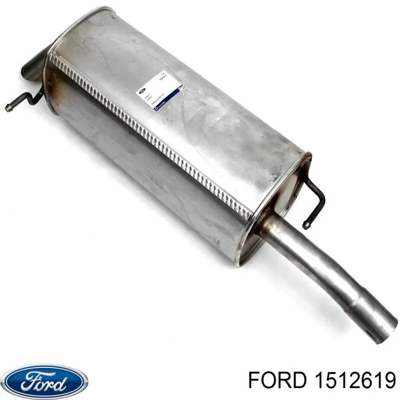 Глушитель задний 1512619 Ford