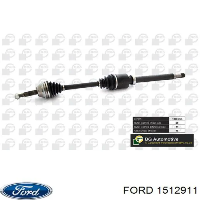 Привод передний правый Ford 1512911 цена, от 88.00 USD
