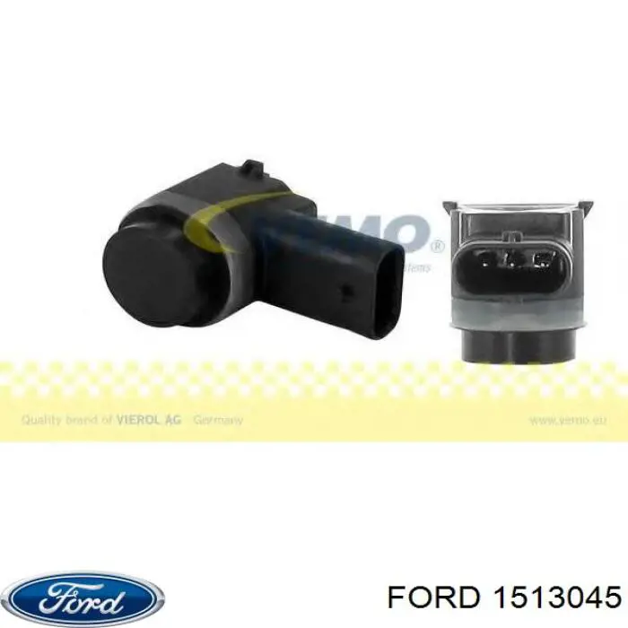 1513045 Ford sensor de sinalização de estacionamento (sensor de estacionamento dianteiro/traseiro central)