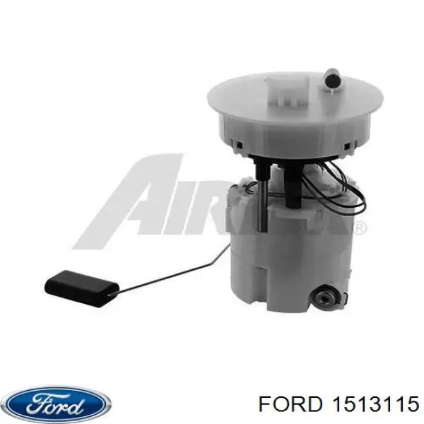 Модуль топливного насоса с датчиком уровня топлива на Ford Fiesta VI 