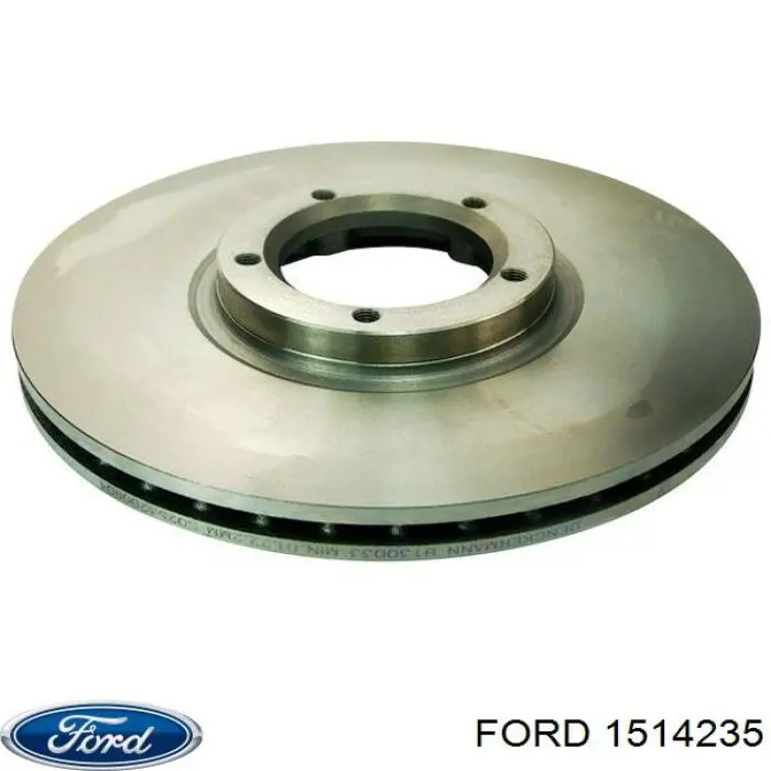 Передние тормозные диски 1514235 Ford