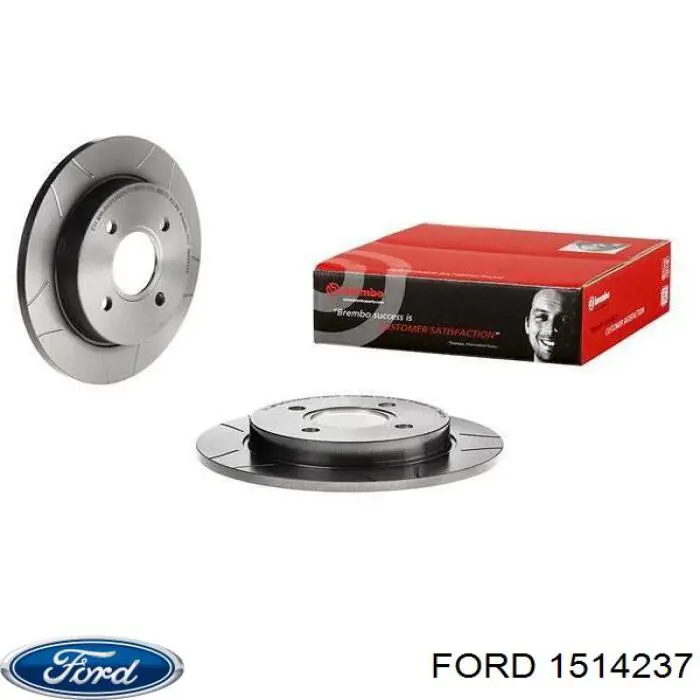 1514237 Ford диск тормозной задний