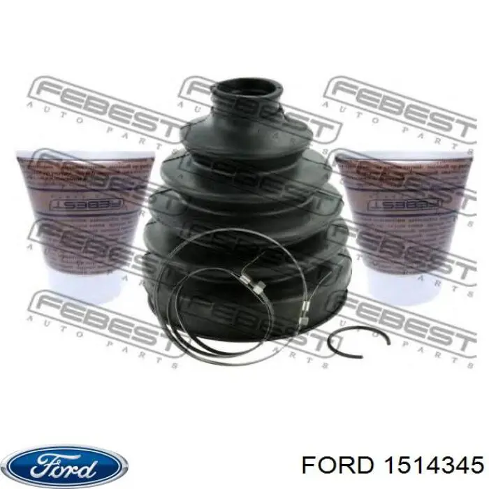 Пыльник шарнира угловых скоростей внутренний передний Ford 1514345 цена, от 5.93 USD