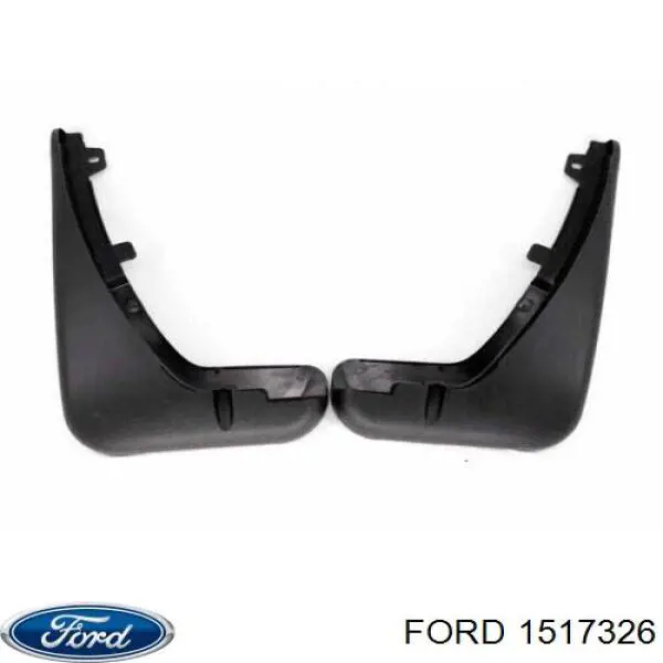 Брызговики задние, комплект на Ford Focus II 