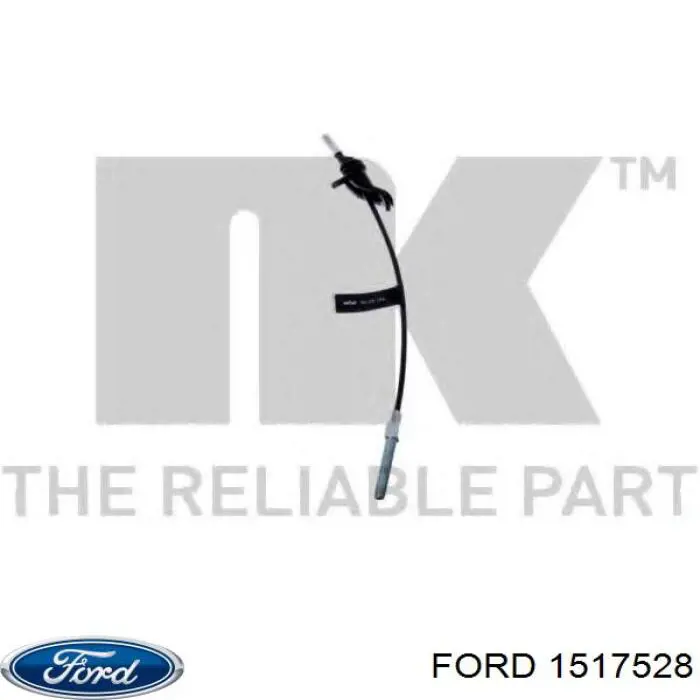 Трос ручного тормоза передний Ford 1517528 цена, от 13.55 USD