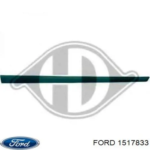 Купить 1517833 Ford Накладка двери передней правой