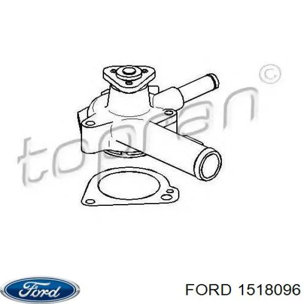 Купить 1518096 Ford Насос охлаждения
