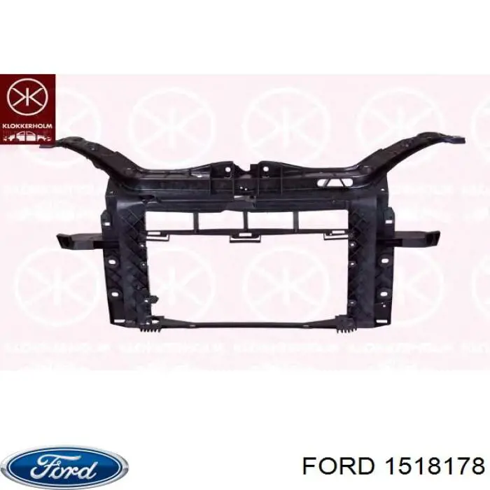 Суппорт радиатора в сборе (монтажная панель крепления фар) Ford 1518178