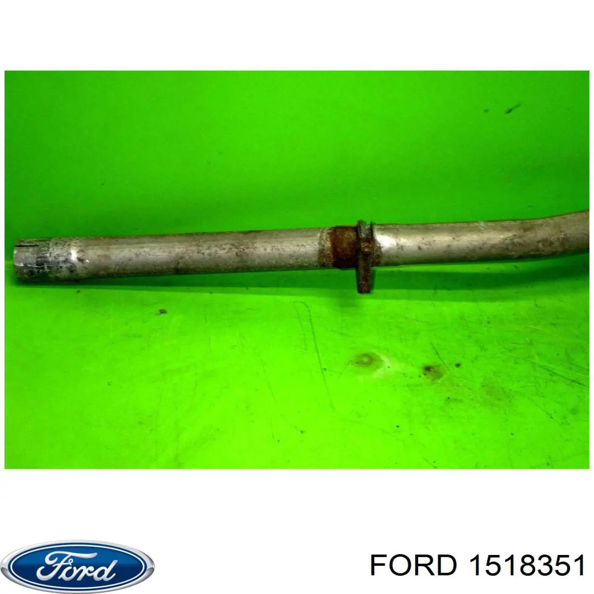 Центральная часть глушителя 1518351 Ford
