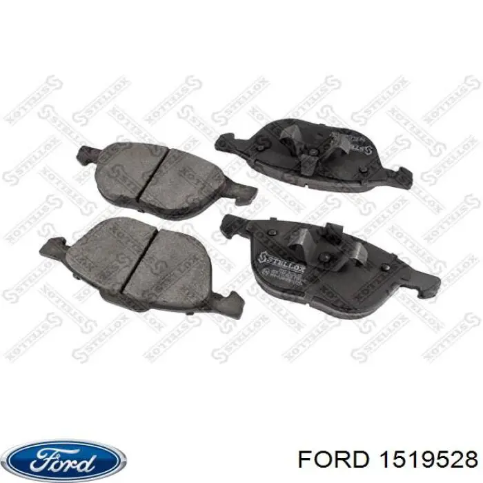 Купить 1519528 Ford Колодки тормозные