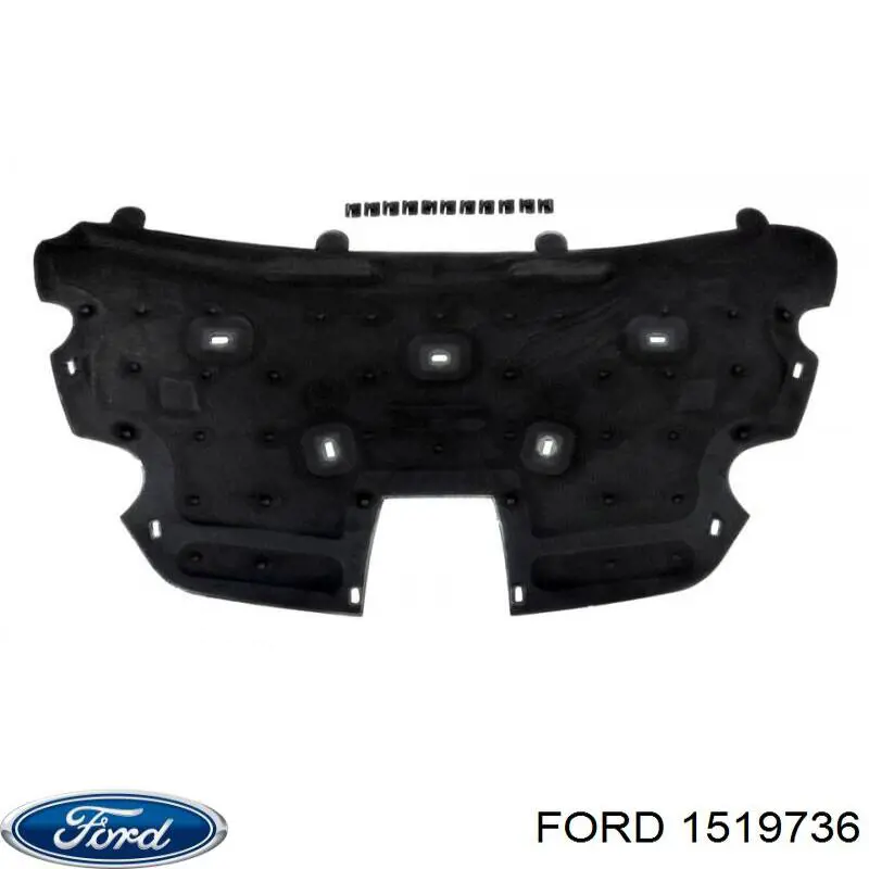 Обшивка капота Ford 1493005 цена, от 12.18 USD