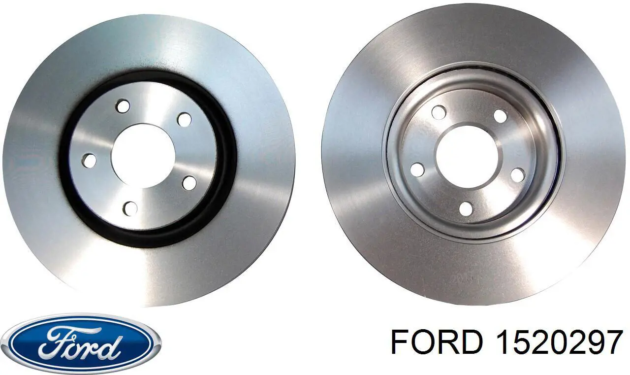1520297 Ford Диск тормозной передний