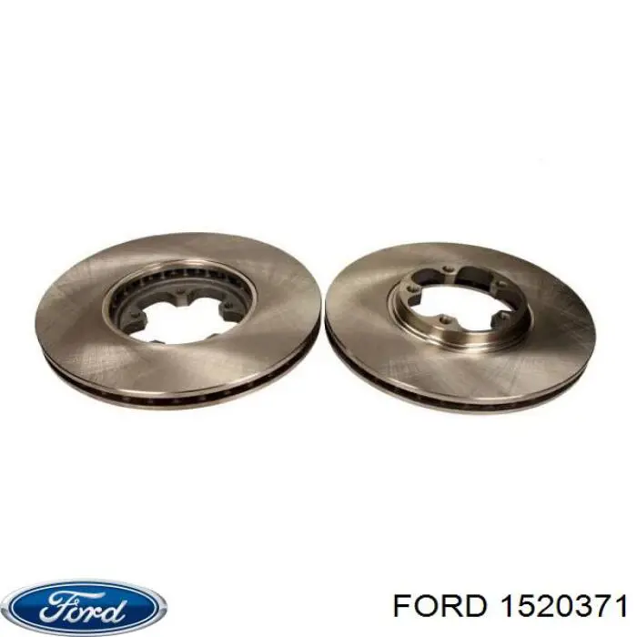 Передние тормозные диски 1520371 Ford