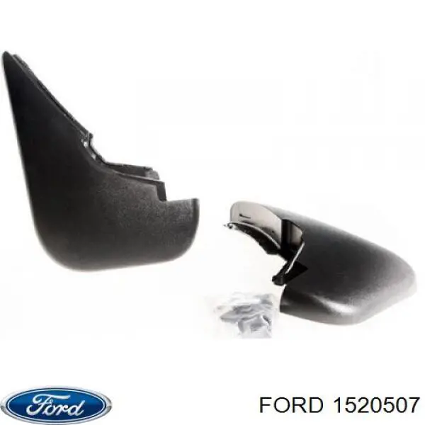 Брызговики передние, комплект на Ford Fiesta V 