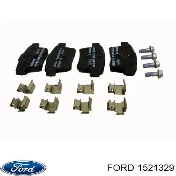 1521329 Ford Колодки тормозные дисковые комплект