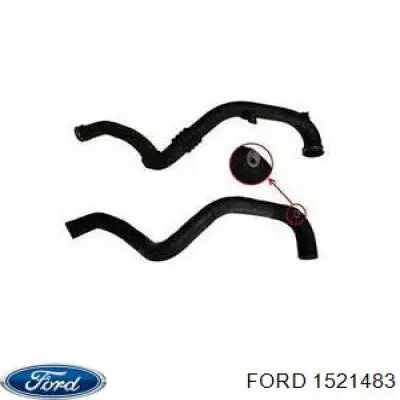 Шланг интеркуллера Ford 1521483