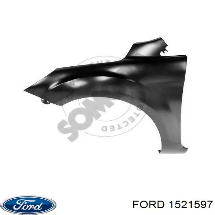Купить 1521597 Ford Крыло переднее левое