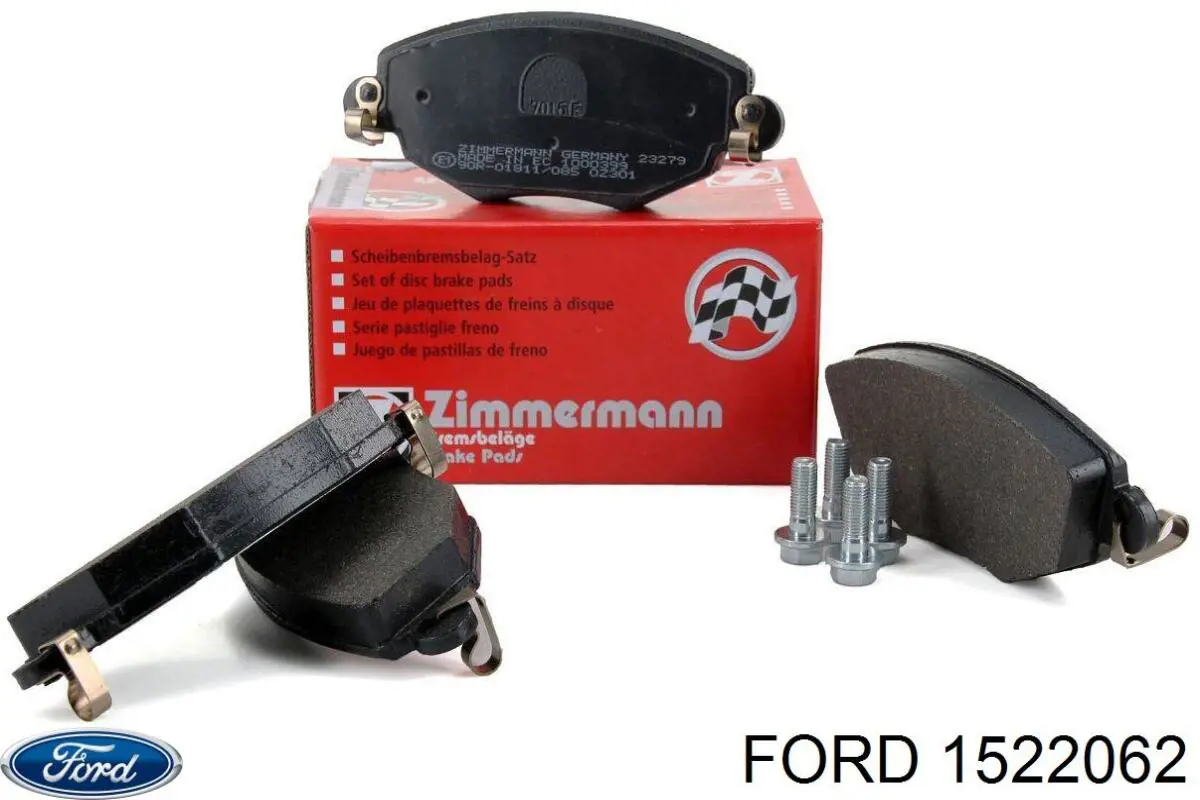 Купить 1522062 Ford Колодки тормозные