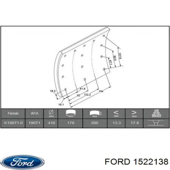 Купить 1522138 Ford Гидроопора двигателя задняя
