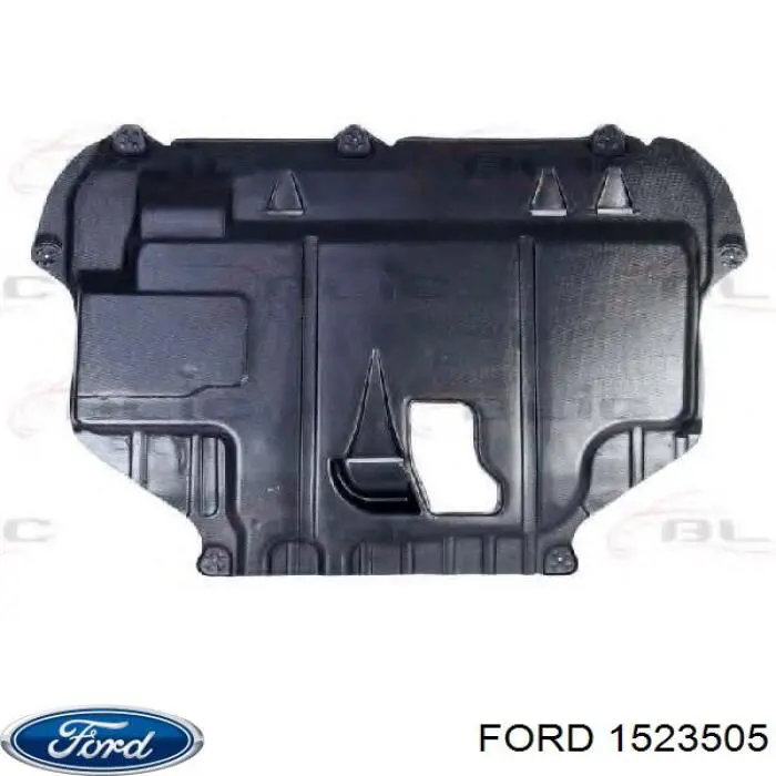 1523505 Ford proteção de motor, de panela (da seção de motor)
