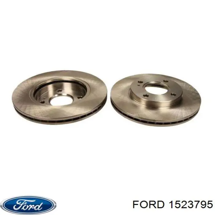 Передние тормозные диски 1523795 Ford