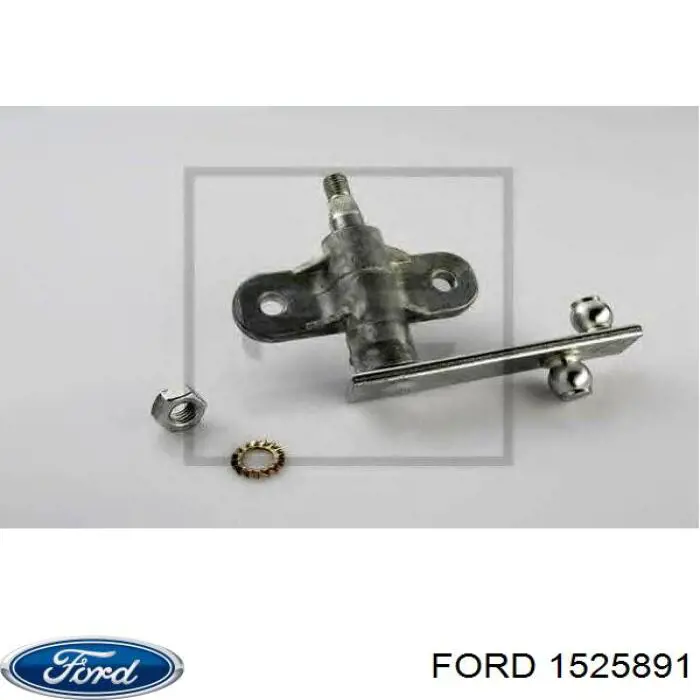 1525891 Ford диффузор радиатора охлаждения, в сборе с мотором и крыльчаткой