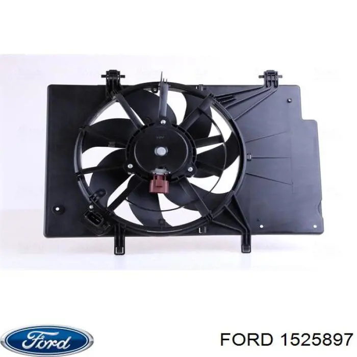 Диффузор радиатора охлаждения в сборе с мотором и крыльчаткой Ford 1525897 цена, от 64.99 USD