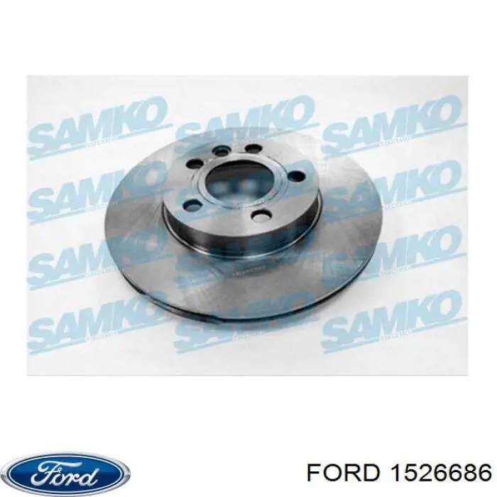 Купить 1526686 Ford Ротор тормозной