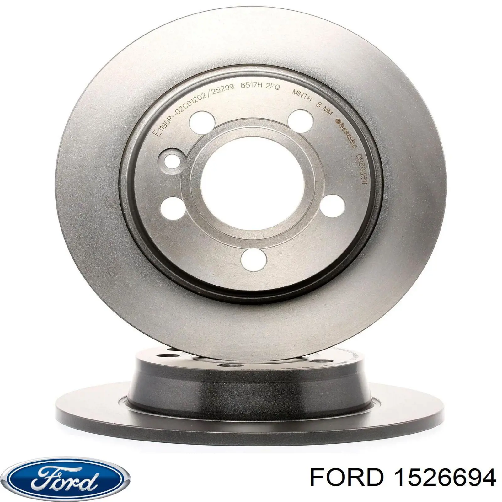Купить 1526694 Ford Диск тормозной задний
